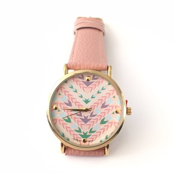 Pink Aztec Watch - Picture 2 of 4